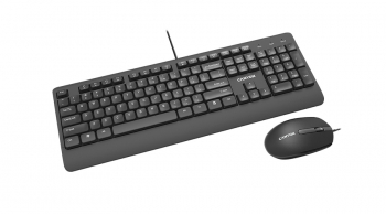 Keyboard & Mouse Canyon SET-14, Slim, 12 multimedia functions, Black