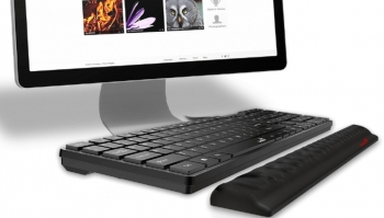 Keyboard Genius SlimStar 126, Multimedia, 12 Fn keys, Low-profile, Chocolate keycap, Smart, Brushed 