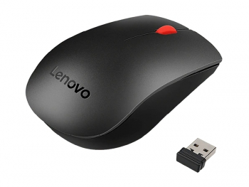 Keyboard & Mouse Lenovo Essential, Thin profile, Spill-resistant, Quiet keys, Durable, Black, USB 