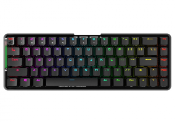 Gaming Wireless Keyboard Asus ROG Falchion, Mechanical, Compact 65% layout, 68 keys, ROG PBT, 2.4Ghz