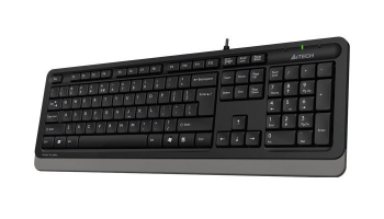 Keyboard A4Tech FK10, Multimedia Hot Keys, Laser Inscribed Keys , Splash Proof, 1.5m, USB, EN/RU/RO,