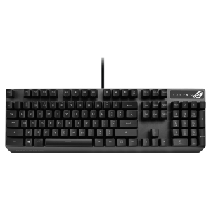 Gaming Keyboard Asus Strix Scope RX, Optical, for FPS, Aura Sync RGB, IP56, USB 2.0 passthrough, USB