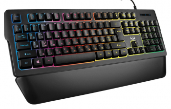 Gaming Keyboard SVEN KB-G9400, Macro, Backlight, WinLock, 12 Fn keys, Wrist rest, Black, USB