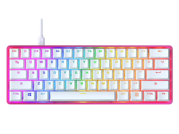 Gaming Keyboard HyperX Alloy Origins 65, Mechanical, TKL, Aluminum body, Red SW, RGB, US Layout, USB