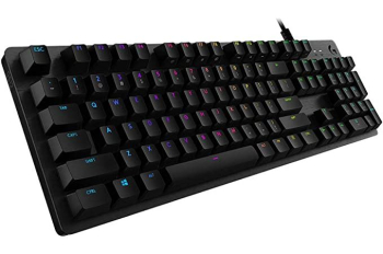 Gaming Keyboard Logitech G512 Carbon, Mechanical, GX Red, Aluminum-alloy, RGB, US Layout, USB