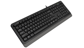 Keyboard A4Tech FK10, Multimedia Hot Keys, Laser Inscribed Keys , Splash Proof, 1.5m, USB, EN/RU/RO,