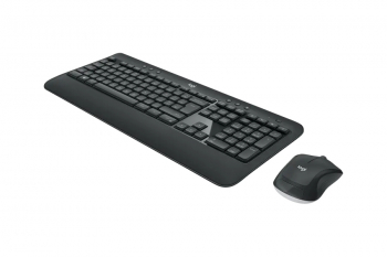 Wireless Keyboard & Mouse Logitech MK540, Spill-resistant, Quiet typing, Palm rest, Media Control, 1