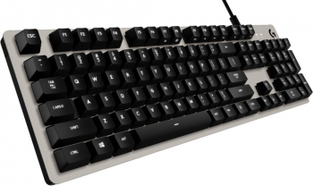 Gaming Keyboard Logitech G413 Silver, Mechanical, ROMER-G Tactile, Aluminum-alloy, Backlighting, USB