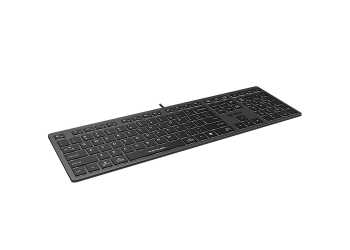 Keyboard A4Tech FX60, 12 Fn keys, Ultra slim, Scissor Switch Keys, Chocolate Keycaps, Splash Proof, 