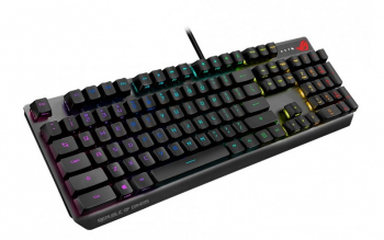 Gaming Keyboard Asus Strix Scope RX, Optical, for FPS, Aura Sync RGB, IP56, USB 2.0 passthrough, USB