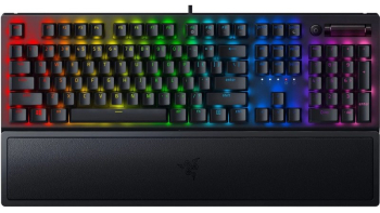 Gaming Keyboard Razer BlackWidow V3, Mechanical, Tactile SW, Aluminum, Macro, Digital Wheel, Media C