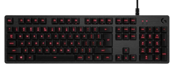 Gaming Keyboard Logitech G413, Mechanical, Romer-G Tactile Aluminum alloy, Gaming Keycaps, USB passt