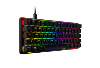 Gaming Keyboard HyperX Alloy Origins 60, Mechanical, TKL, Steel frame, Onboard memory, RGB, USB