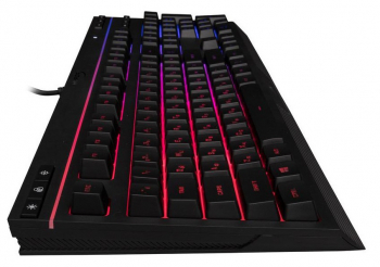 Gaming Keyboard HyperX Alloy Core RGB, Membrane, Multimedia, Solid frame, Spill resistant, USB