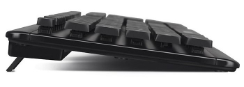 Keyboard SVEN KB-E5700H, Slim, Low-proﬁle keys, Island-style, Fn key, 2xUSB ports, Black, USB