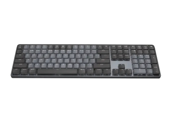 Wireless Keyboard Logitech MX Mechanical, Low-profile switches, Clicky SW, Aluminium, Dual color key