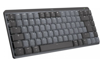 Wireless Keyboard Logitech MX Mechanical Mini for Mac, Low-profile switches, Tactile SW, Aluminium, 