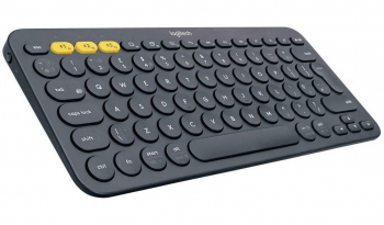 Wireless Keyboard Logitech K380 Multi-Device, Compact, Slim, Low-profile, Quiet typing, F-keys, 2xAA