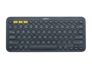 Wireless Keyboard Logitech K380 Multi-Device, Compact, Slim, Low-profile, Quiet typing, F-keys, 2xAA
