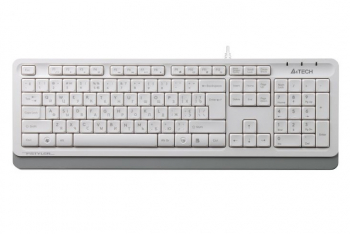 Keyboard A4Tech FK10, Multimedia Hot Keys, Laser Inscribed Keys , Splash Proof, 1.5m, USB, EN/RU/RO,