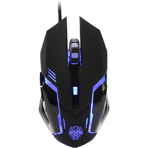 Gaming Keyboard & Mouse & Mouse Pad Qumo Mystic, Fn hotkeys, backlight, Black, USB