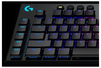 Gaming Wireless Keyboard Logitech G915, Mechanical, Ultra thin, GL Tactile, Aluminum, Media Controls