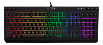 Gaming Keyboard HyperX Alloy Core RGB, Membrane, Multimedia, Solid frame, Spill resistant, USB
