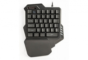 Gaming Kit IVAR TWIN, 35-key keyboard & mouse, 1000-3200 dpi, 7 buttons, Rainbow LED, USB