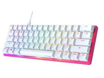 Gaming Keyboard HyperX Alloy Origins 65, Mechanical, TKL, Aluminum body, Red SW, RGB, US Layout, USB