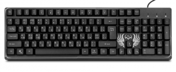 Gaming Keyboard SVEN KB-G8000, Breathing backlighting mode, WinLock, 20 Fn keys, Black, USB