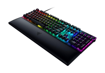 Gaming Keyboard Razer Huntsman V2, Optical Linear SW, Digital Dial,Wrist Rest, US Layout, USB, Black