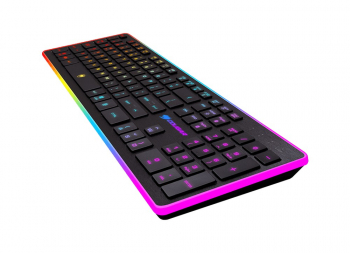 Gaming Keyboard Cougar Vantar, Scissor Switches, Silent, 8-Effect Multicolour Backlight, FN Key, USB