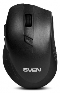 Wireless Keyboard & Mouse & Mouse Pad SVEN KB-C3800W, Multimedia, Palm rest,2.4Ghz, 1xAA/1xAA, Black