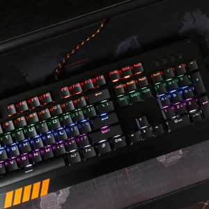 Gaming Keyboard Canyon Hazard, Mechanical, Blue SW, Anti-ghosting,Backlighting, Win Lock