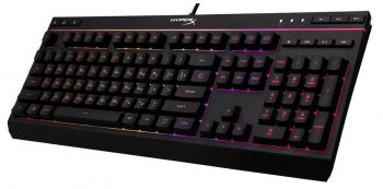 Gaming Keyboard HyperX Alloy Core RGB, Membrane, Multimedia, Solid frame, Spill resistant, USB