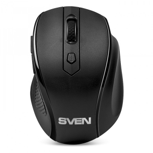 Wireless Keyboard & Mouse SVEN Comfort 3500, Multimedia, Nano rec., 2.4GHz, 2xAAA/1xA, Black