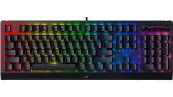 Gaming Keyboard Razer BlackWidow V3, Mechanical, Tactile SW, Aluminum, Macro, Digital Wheel, Media C