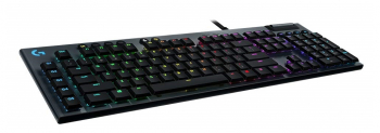 Gaming Keyboard Logitech G815, Mechanical, Ultra thin, GL Tactile, RGB, G-Keys, Media control , USB