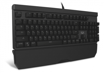 Gaming Keyboard SVEN KB-G9500, Mech-Brane,  Macro, Backlight, 12 Fn keys, Wrist rest, Black, USB