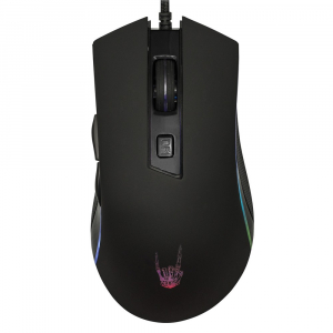 Gaming Keyboard & Mouse Qumo Pandemonium, Compact, Fn key, RGB, AntiGhosting, Black, USB