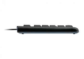 Keyboard & Mouse Logitech MK120, Thin profile, Spill-resistant, Quiet typing, Black, USB 