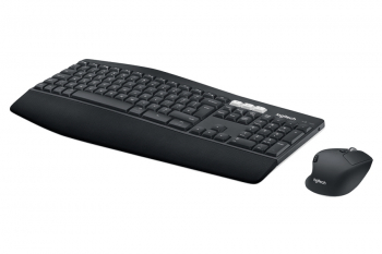 Wireless Keyboard & Mouse Logitech MK850, Curved keyframe, Quiet typing, 2xAA/1xAA, Bluetooth/2.4GHz