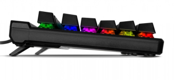 Gaming Keyboard SVEN KB-G9500, Mech-Brane,  Macro, Backlight, 12 Fn keys, Wrist rest, Black, USB