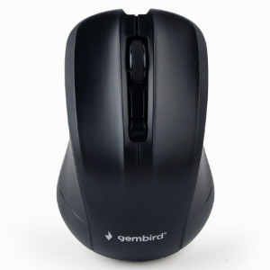 Wireless Keyboard & Mouse Gembird KBS-WM-03-RU, Multimedia, Nano reciver, 2.4GHz, 1xAA/1xAAA, Black