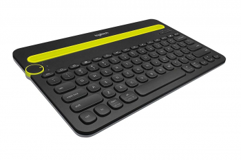 Wireless Keyboard Logitech K480 Multi-Device, Compact, F-keys, Cradle, Spill-resistant, 5M, 2xAAA, B