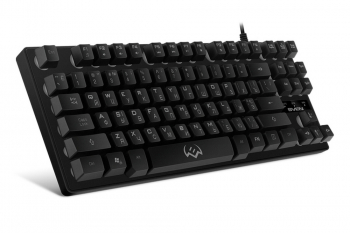 Gaming Keyboard SVEN KB-G7400, TKL, Bbacklighting, WinLock, 12 Fn keys, Black, USB