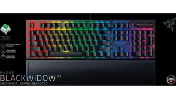 Gaming Keyboard Razer BlackWidow V3, Mechanical, Tactile SW, Aluminum, Macro, Digital Wheel, Media C