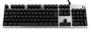 Gaming Keyboard Logitech G413 Silver, Mechanical, ROMER-G Tactile, Backlighting, EN, USB