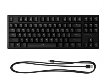 Gaming Keyboard HyperX Alloy Origins Core, Mechanical, TKL, Steel frame, MX Red, RGB, USB