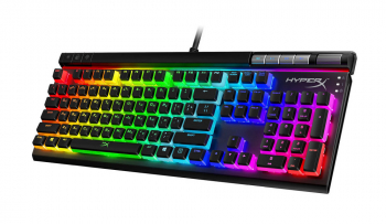 Gaming Keyboard HyperX Alloy Elite 2, Mechanical, Media keys, Steel frame, USB 2.0 pass-through,RGB